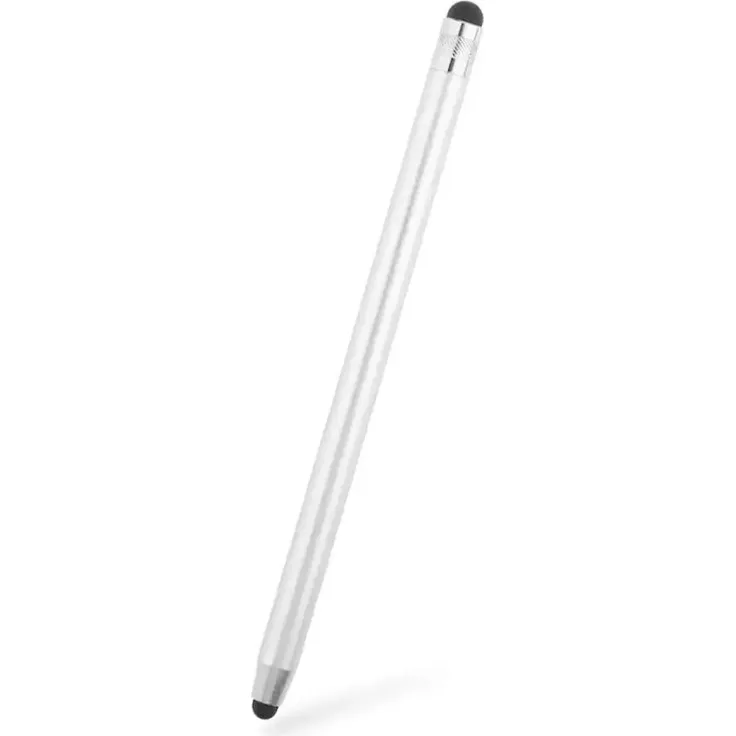 TechProtect Touch Stylus Pen Silber, Präzisionsstylus mit ergonomischem Design für Touch-Geräte
