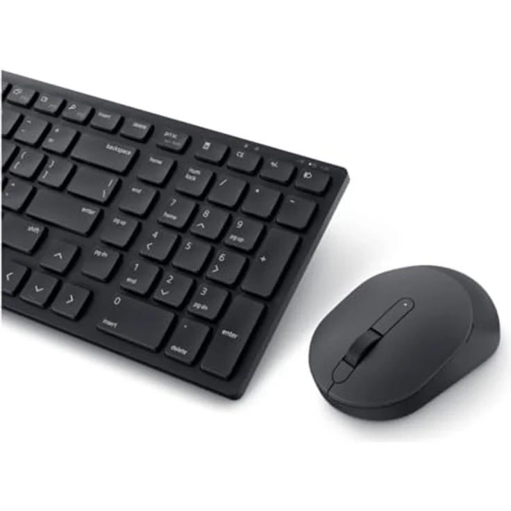 Dell Silent Keyboard and Mouse - KM555, Leises Duo in schicker Schwarz-Optik – Bild 5