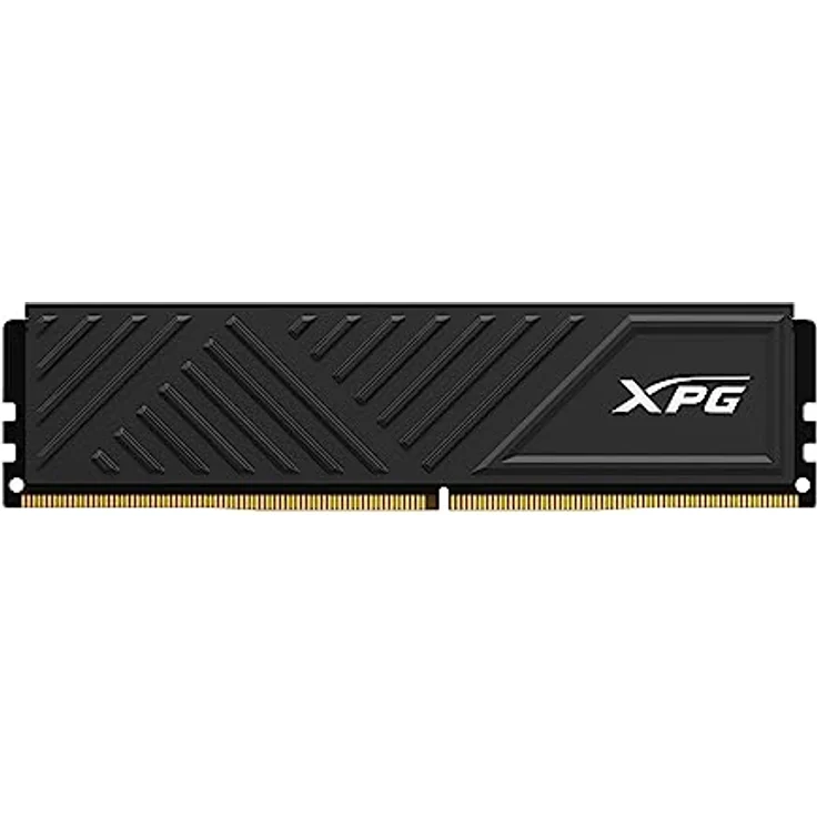XPG D35 DDR4 1,35 V Desktop-Speicher-Kit (16 GB (2 x 8 GB), 3200 MHz, schwarzer Kühlkörper) - Hochleistungs-RAM mit kompaktem Low-Profile-Kühlkörper – Bild 2