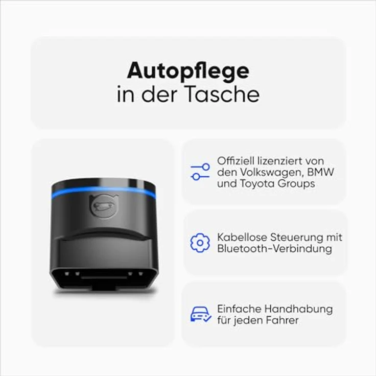 OBDeleven OBD2-Diagnose-Scan-Werkzeug der nächsten Generation, Bluetooth, für Android und iOS iPhone, kabelgebunden – Bild 3