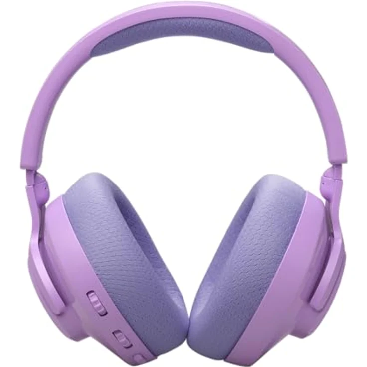 JBL Quantum 360 Kabellose Over-Ear Gaming-Kopfhörer, 2,4 GHz/Bluetooth Dual Wireless-Verbindung, 22-Stunden-Akku, abnehmbares Mikrofon, Lila – Bild 3