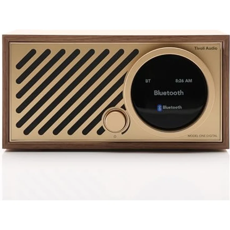 Tivoli Audio Model One Digital, WLAN & Bluetooth FM Radio – Gen 3, DAB+/UKW, Walnut/Gold – Bild 1