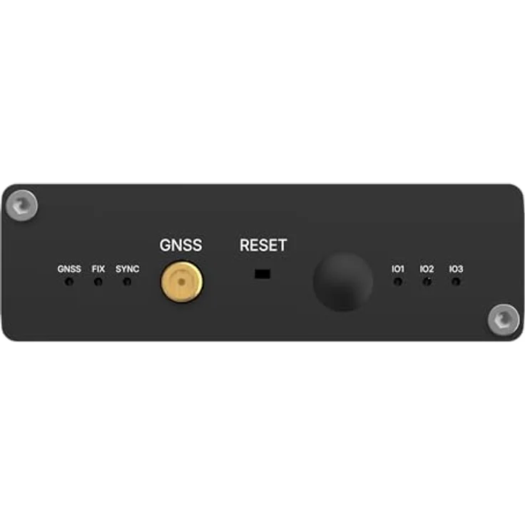 Teltonika NTP001, Stratum-1 NTP-Server für präzise Zeit-Synchronisation, Schwarz, mit GNSS, RS232, RS485 und robuster Sicherheit – Bild 5