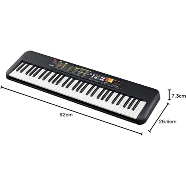 Yamaha PSR-F52, Home-Keyboard für Einsteiger mit Klangverstärkung und Smart-Chord-Funktion, kompakt und portabel – Bild 10
