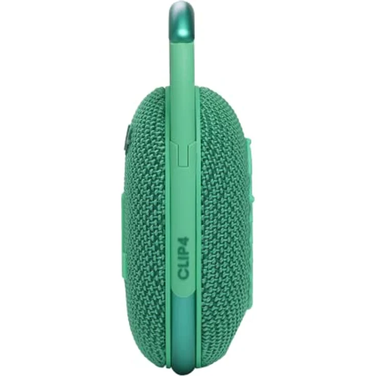 JBL Clip 4 Eco Bluetooth Lautsprecher aus recyceltem Material in Grün – Wasserdichte, tragbare Musikbox mit praktischem Karabiner – Bis zu 10 Stunden kabelloses Musik Streaming – Bild 3