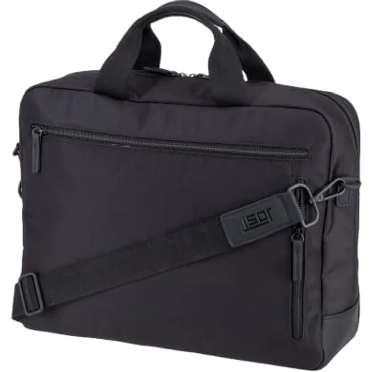 Jost Tallinn Aktentasche 40 cm, mit Laptopfach, schwarz, 100% Polyester – Bild 2