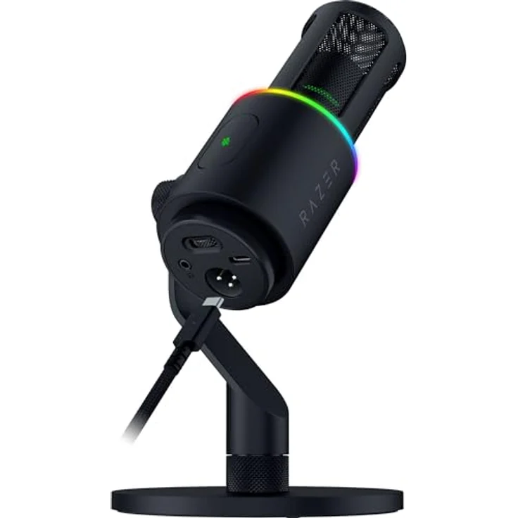 RAZER Seiren V3 Pro, Streaming-Mikrofon mit exzellenter Klangqualität, Schwarz – Bild 10