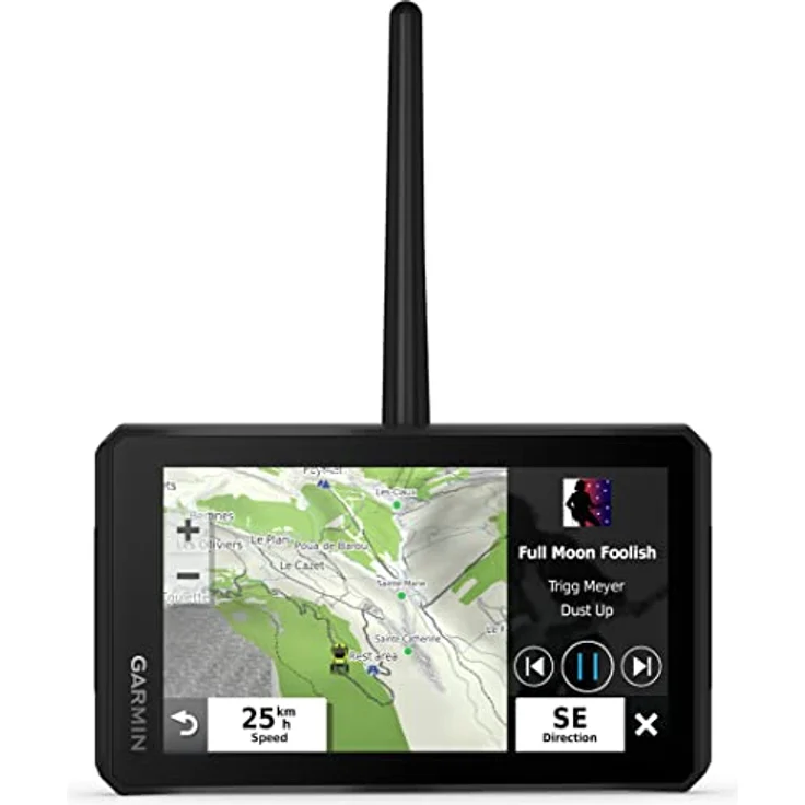 Garmin Tread Offroad-GPS-Navigationsgerät, 5,5” HD-Touchdisplay, vorinstallierte TOPO-Karten, Group Ride Tracking, robust und wetterfest, bis zu 6 h Akkulaufzeit – Bild 1