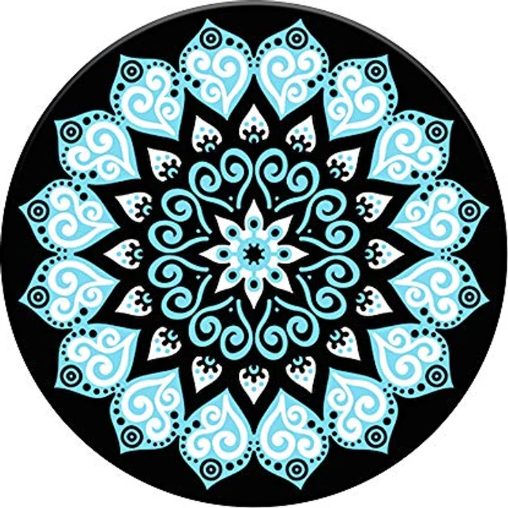 PopSockets - Ausziehbarer (Nicht Austauschbarer) Sockel und Griff für Smartphone und Tablet - Peace Mandala Sky – Bild 3