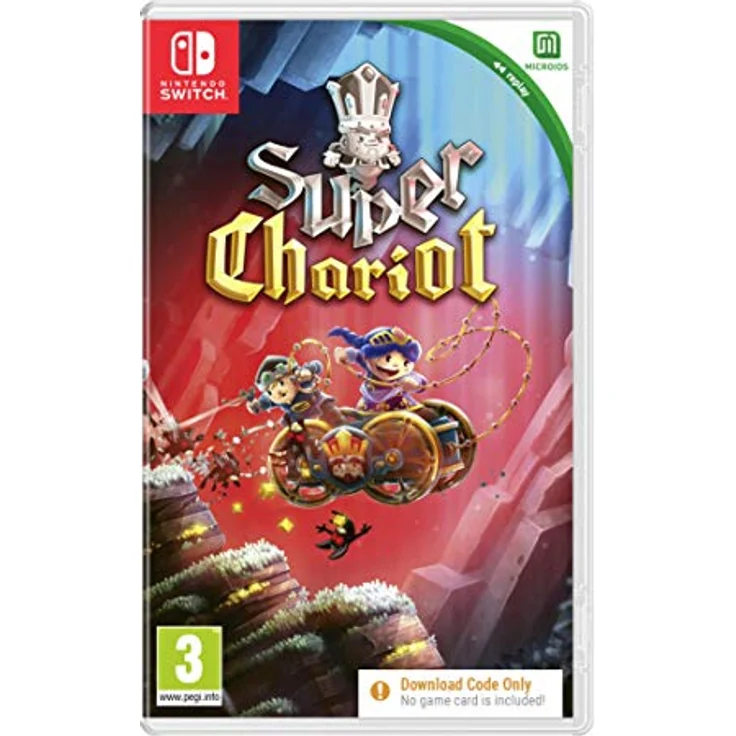 Maximum Games Super Chariot (Code In Box) - 2D Plattformspiel für Nintendo Switch, Einzel- und Mehrspieler-Modus, über 60 Stunden Gameplay, 25 Levels – Bild 1