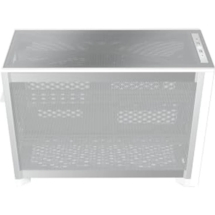 MONTECH PC-Gehäuse Montech TEN White, Tower-Gehäuse mit modularer Bauweise und exzellentem Airflow, Micro-ATX und Mini-ITX Unterstützung – Bild 34
