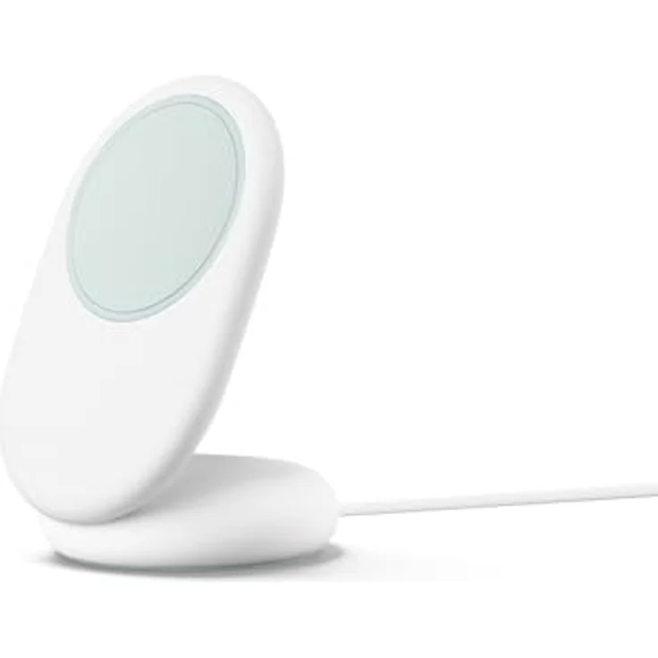 Google Pixelsnap Kabelloses Schnellladegerät mit Ständer, Weiß, Schnellladefunktion für Smartphones – Bild 1