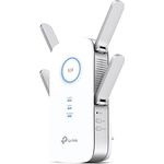 TP-Link RE655 WLAN Verstärker Repeater AC2600 (Dual-WLAN AC + N, 1733 MBit/s 5GHz + 800MBit/s 2,4GHz, Gigabit-LAN-Port, App Steuerung, maximale Abdeckung, kompatibel zu allen WLAN Geräten)