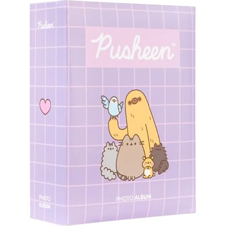 Pusheen Moments Photoalbum, Hardcover für 100 Fotos 10x15 cm, offiziell lizenziert