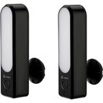 LUVISION LED Lampe Kamera und Bewegungsmelder, WLAN Überwachungskamera für Aussen, Flutlicht mit Kamera für Überwachung, Wandlampe mit Bewegungserkennung, Gegensprechfunktion, Sirene, Tuya App