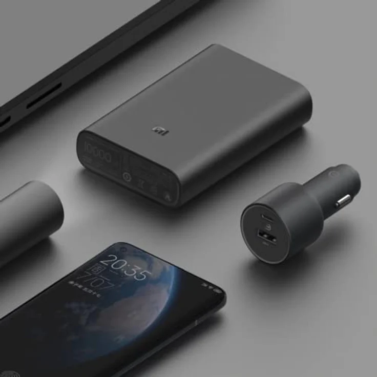 XIAOMI 67W Autoladegerät USB-A + USB-C, 55W max. gleichzeitig aufladen – Bild 3