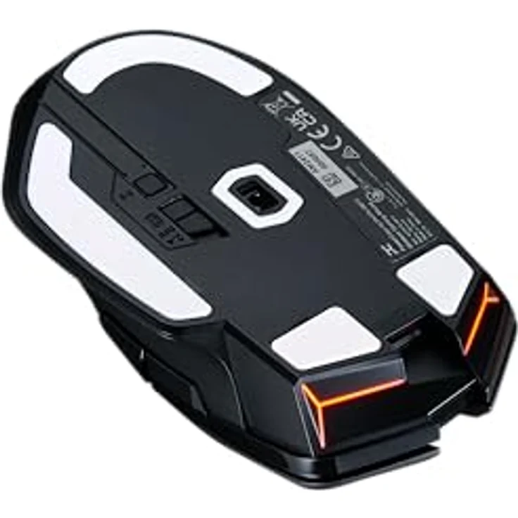 PowerColor ALPHYN AM10 Kabellose Gaming-Maus, 26.000 DPI PAW3395-Sensor, RGB-Beleuchtung, Schwarz – Bild 5