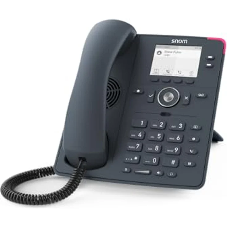 Snom D150, VoIP-DECT-Telefon mit dreiweg Anruffunktion, SIP-Unterstützung und 2 Leitungen, Slate Gray – Bild 7