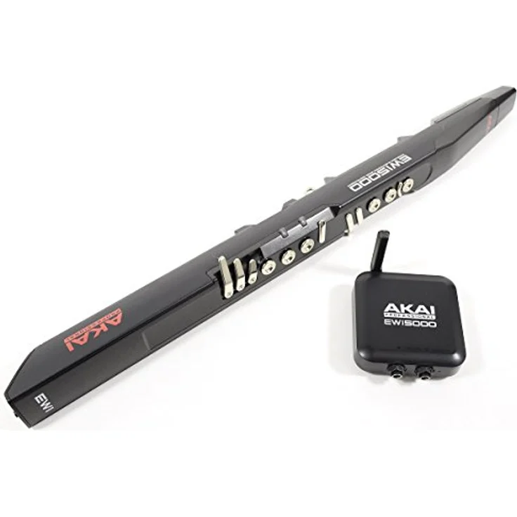 AKAI Professional EWI5000 - Kabelloses, batteriebetriebenes elektronisches Blasinstrument mit integrierter Sound-Library, schwarz – Bild 2