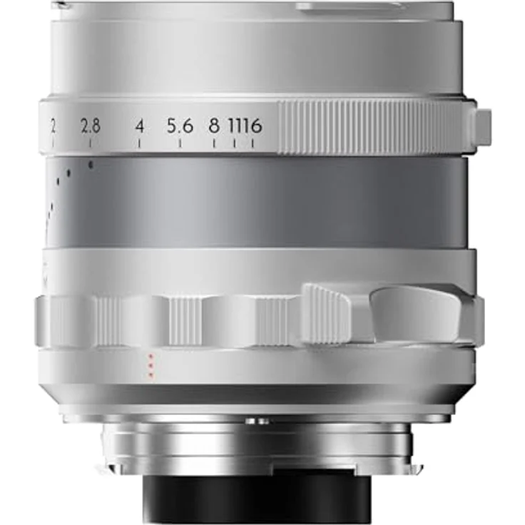 THYPOCH Simera 28mm f1.4, Full-Frame Objektiv für Leica M Mount mit Focus Tab, Type ii, Silber, f1.4 Blendenöffnung, Naheinstellgrenze 0.4 m – Bild 2