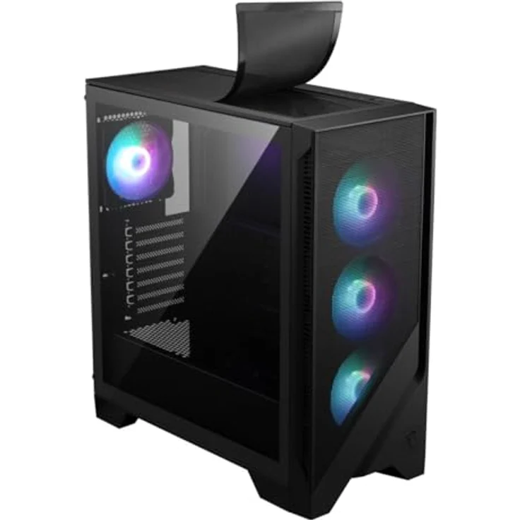 One Gaming High End PC Next Level IV, AMD Ryzen 7 7800X3D, 32 GB RAM, 512 GB SSD, Radeon RX 9070 XT, Schwarz – Bild 9