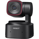 OBSBOT Tiny 2 Lite, 4K Webcam mit KI-Tracking, Gestensteuerung und 1080P@60fps HDR
