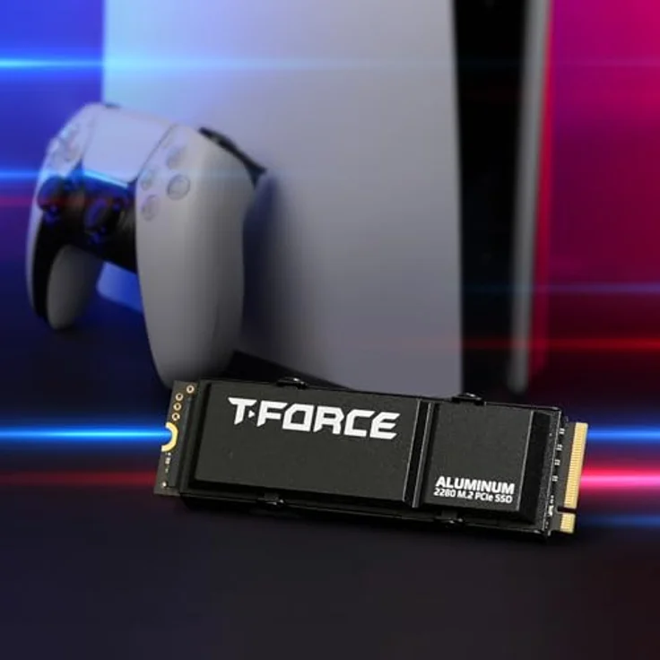 Team Group T-FORCE G70 Pro 1 TB M.2 SSD, PCIe 4.0 x4 mit Aluminium-Kühlkörper und schneller NVMe-Technologie – Bild 4