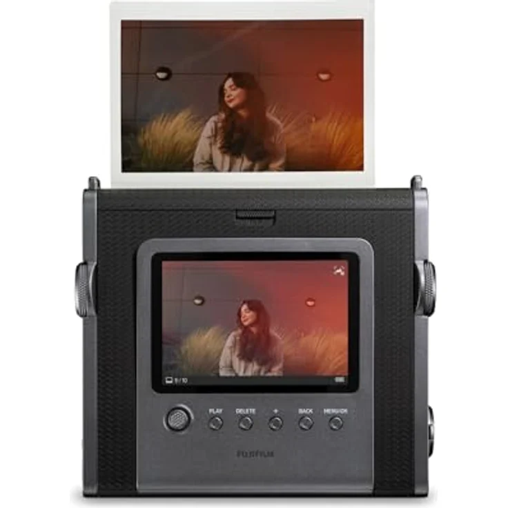 INSTAX Wide EVO, Sofortbildkamera mit 10-fach-Objektiv und 10-fach-Filmeffekten, schwarz – Bild 4