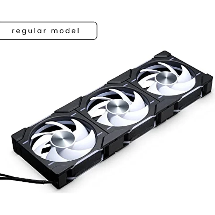 Phanteks D30 PWM Regular Airflow D-RGB Lüfter, 3er Pack - 120 mm, schwarz - Preisvergleich – Bild 2