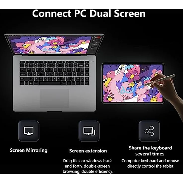 Xiaomi Pad 6, 11" Display, 6GB RAM, 128GB, WiFi, Gravity Grey – Bild 2