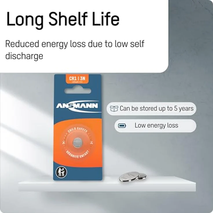 ANSMANN Lithium Batterie CR1-3N - CR11108-2L76 Batterie mit 3V und langer Haltbarkeit - Unempfindlich gegen Extremtemperaturen - Ideal für Kamera, Waage, Uhr & Fernbedienungen für Standheizungen – Bild 5