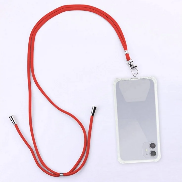 COFI 1453 Handykette, universelles Umhängeband aus Nylon für Smartphones, 150 cm verstellbar