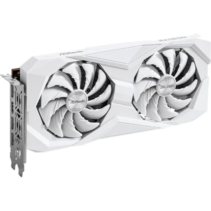 ASRock RX6600 CLW 8G 7nm AMD Radeon RX 6600 Grafikkarte mit 8 GB GDDR6, AMD RDNA 2 Architektur, DirectX 12 Ultimate - schwarz – Bild 3