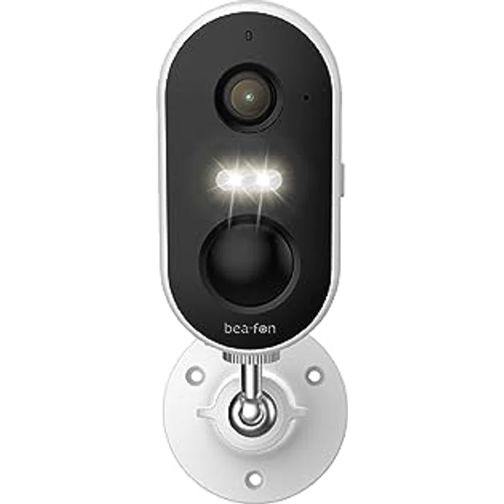 Bea-Fon Safer 2L, Outdoor Netzwerkkamera mit Super HD Auflösung, Schwarz und Weiss – Bild 2