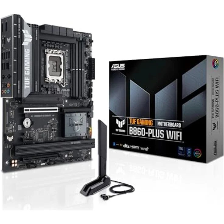 ASUS TUF Gaming B860-PLUS WiFi Mainboard ATX, DDR5 Speicher, PCIe 5.0, 2X PCIe 4.0 M.2, WiFi 7, Aura Sync – Bild 1