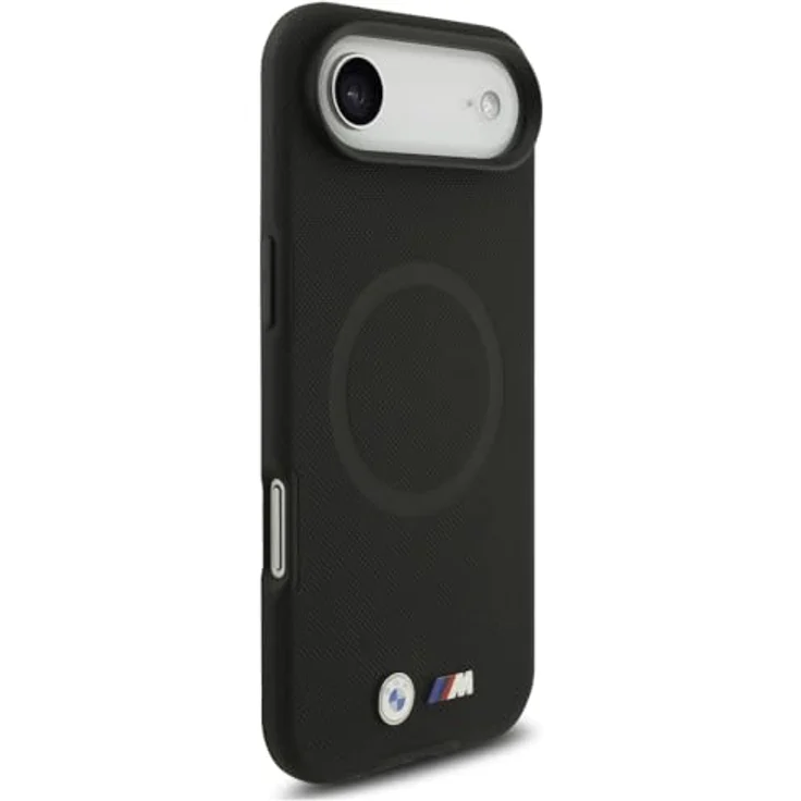 CG MOBILE BMW M FW Metall-Logo Schutzhülle kompatibel mit MagSafe für iPhone 17 Air, Kunstleder/PC/TPU, Schwarz – Bild 4