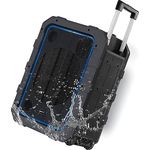 Native Gemini MPA-2400GRY, tragbarer Bluetooth Lautsprecher mit wetterbeständigem Design, grau