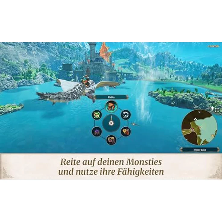 Capcom Monster Hunter Stories 3 Twisted Reflection, Nintendo Switch 2 Spiel mit 3D-Grafik, rundenbasierten Kämpfen und erweiterten Erkundungsmöglichkeiten – Bild 3