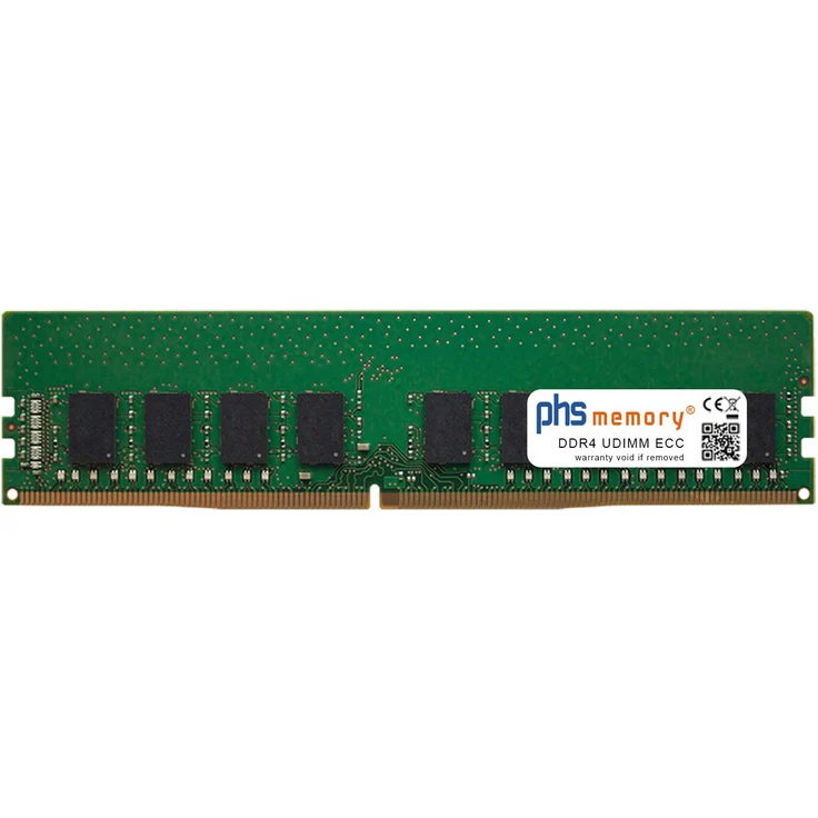PHS memory 16GB RAM Speicher für Synology RackStation RS2421RP+, DDR4 UDIMM ECC 3200MHz