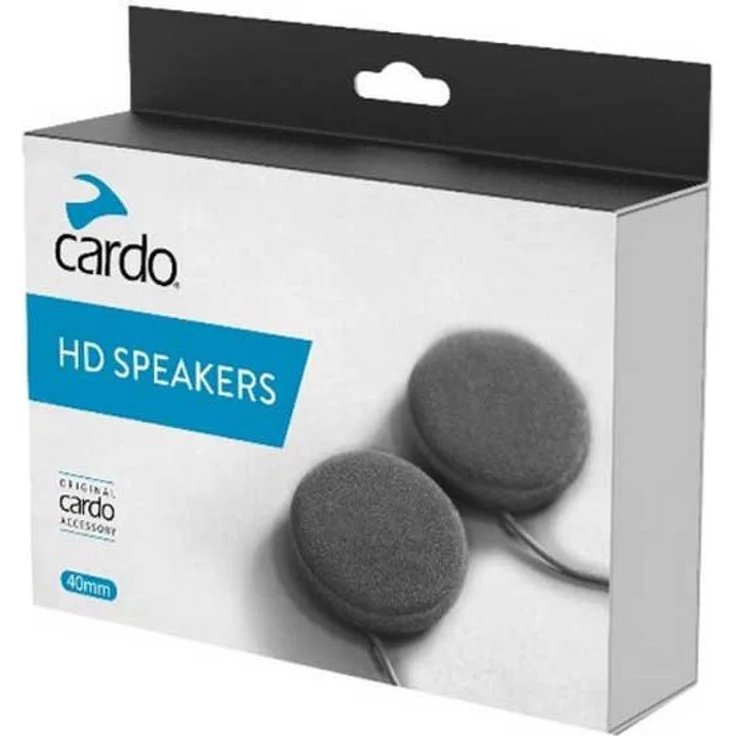 Cardo 40 Mm Intercom Lautsprecher, HD-Kopfhörerset für unvergleichliches Klangerlebnis, One Size