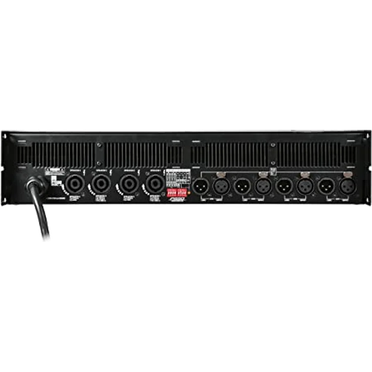 PSSO QCA-10000 MK2 4-Kanal-Endstufe SMPS, Verstärker mit Schaltnetzteil, 4 x 2500 W / 2 Ohm, 4 x 2100 W / 4 Ohm, Class-I-Technologie (Farbe: Schwarz) – Bild 4