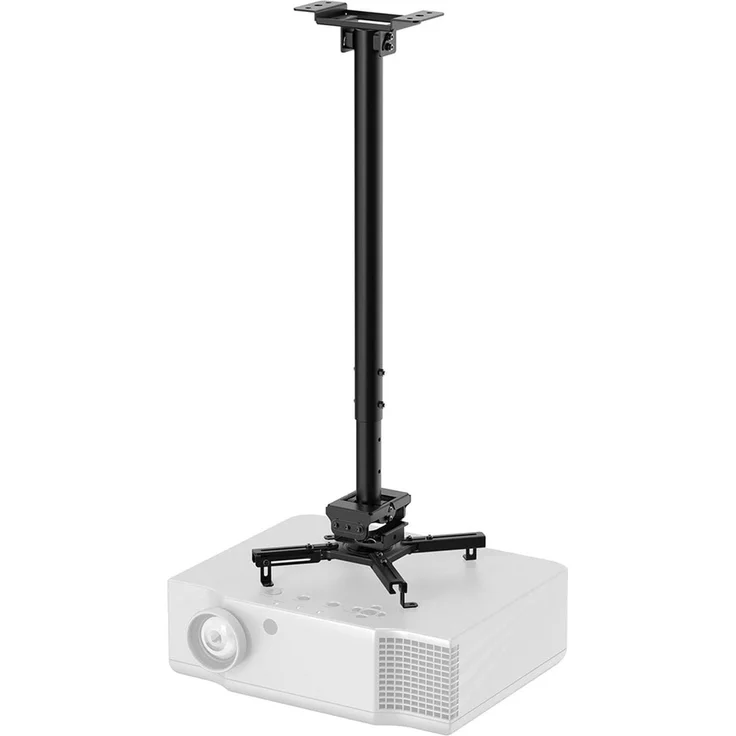 Neomounts Projector Ceiling Mount (Decke), Beamer Halterung, Schwarz mit vielseitigen Einstellmöglichkeiten und Easy-Release-System – Bild 1