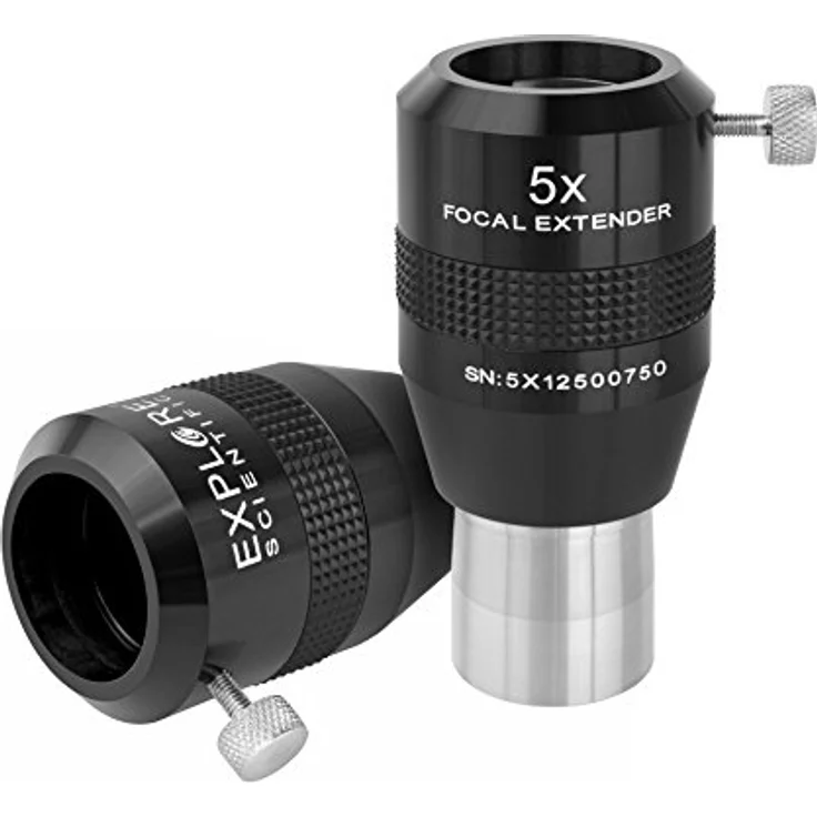 Explore Scientific Fokal Extender 5x 31,7mm/1.25" Barlowlinse zur Erhöhung der Brennweite für Teleskope – Bild 2