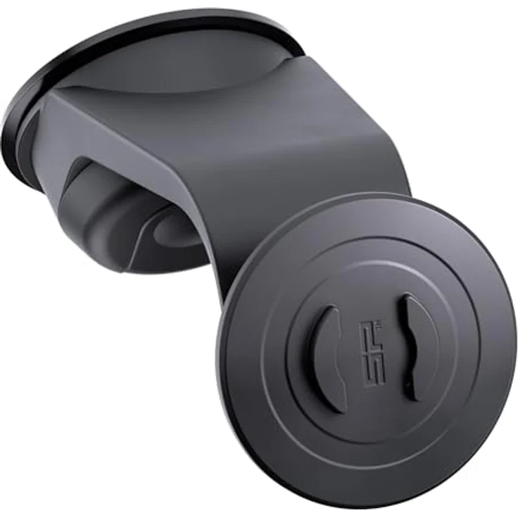 SP Connect Suction Mount Mag-Align, Vibrationsfreie Saugnapfhalterung für Smartphone, Schwarz – Bild 1