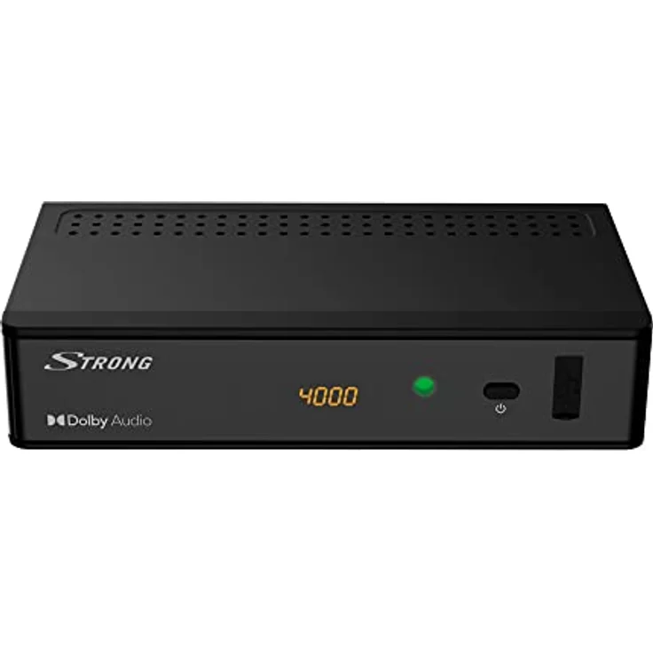 STRONG SRT8215 HD Receiver (DVB-T2, HEVC, H.265, Dolby® Digital Plus), schwarz – Bild 1