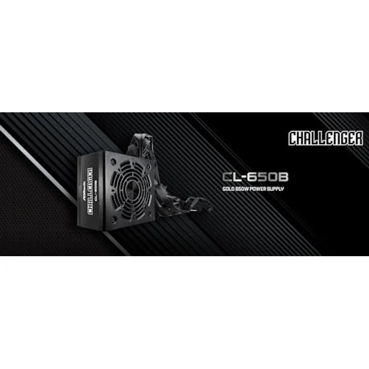 ASRock Netzteil CL-650B, 650 W, 80 Plus Bronze, kompaktes Gehäusedesign, flaches Kabel, 5-jährige Garantie – Bild 6
