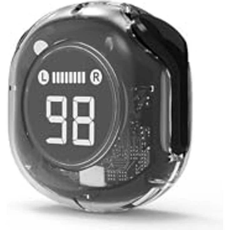 Gembird Transparente TWS-In-Ears schwarz, Kabellose True Wireless Earbuds mit intuitiver Touch-Bedienung – Bild 3