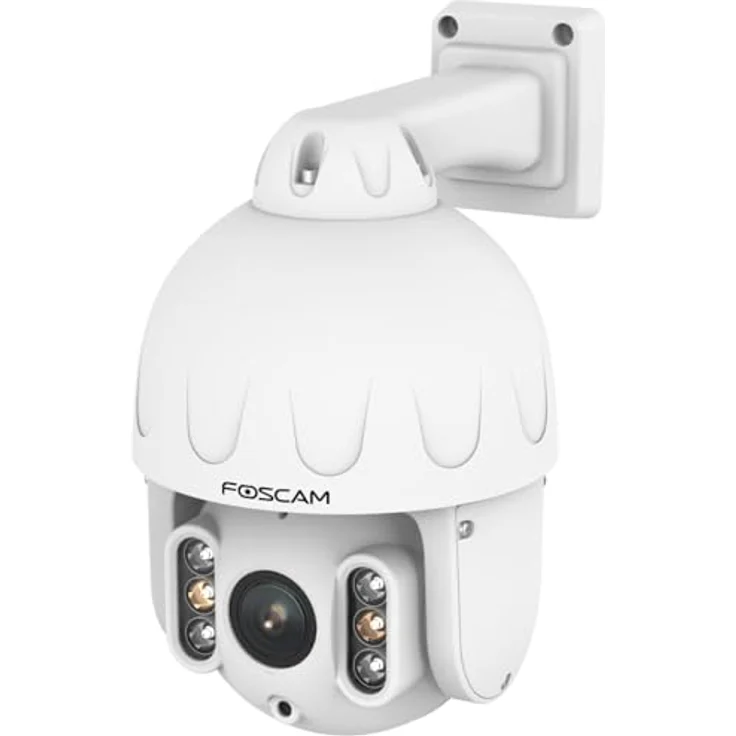 Foscam SD8EP 8 MP PoE PTZ Dome Überwachungskamera mit 4-Fach optischem Zoom, UHD-Videoqualität, HDR, für Innen- und Außenbereich, intelligenter Personen- und Fahrzeugerkennung – Bild 4