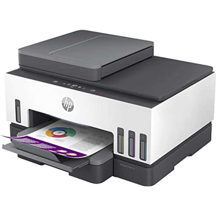 HP Smart Tank 790 All-in-One A4 Color Dual-band WiFi Ethernet Print Scan Copy Inkjet Fax 15-9ppm – Bild 3