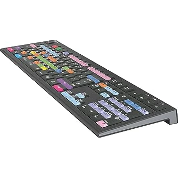 Logickeyboard FL Studio Astra 2 DE (PC) (DE, Kabelgebunden), Tastatur, Schwarz – Bild 2